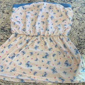 Stop one piece mini skirt